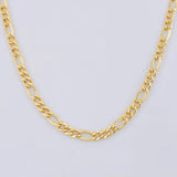 Cadena Figaro 3.5g / 50cm / 3.55mm Oro Amarillo 18K