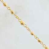 Rosario Virgen Milagrosa 17.65gr / 60cm / Oro Amarillo 18K