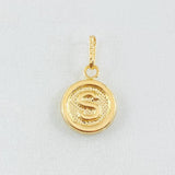 Dije Letra S 0.6gr / 1.9cm / Oro Amarillo 18K