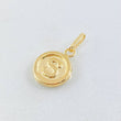 Dije Letra S 0.6gr / 2cm / Oro Amarillo 18K