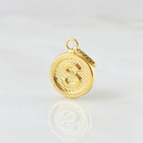 Dije Letra S 0.6gr / 1.9cm / Oro Amarillo 18K