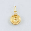 Dije Letra B 0.55gr / 2cm / Oro Amarillo 18K *
