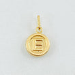 Dije Letra E 0.6gr / 2cm / Oro Amarillo 18K
