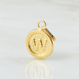 Dije Letra W 0.6gr / 2cm / Oro Amarillo 18K ©