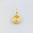 Dije Letra O 0.6gr / 1.9cm / Oro Amarillo 18K