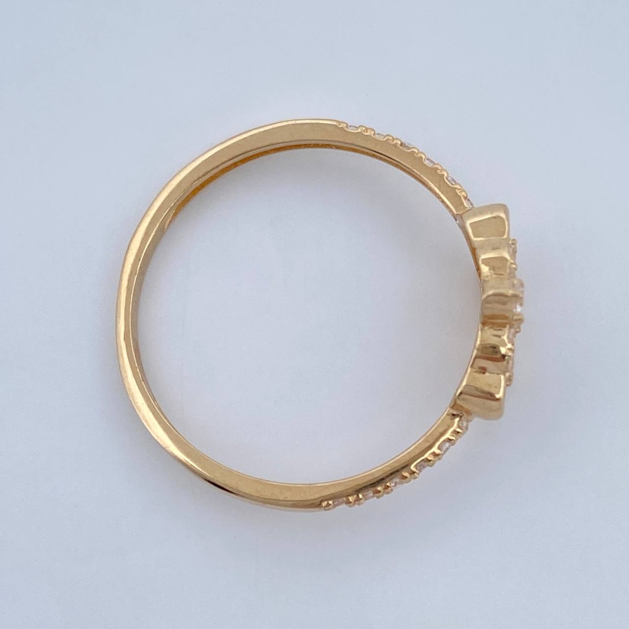 Anillo Corona 1.45gr / T6 3/4 / Oro Amarillo 18K &