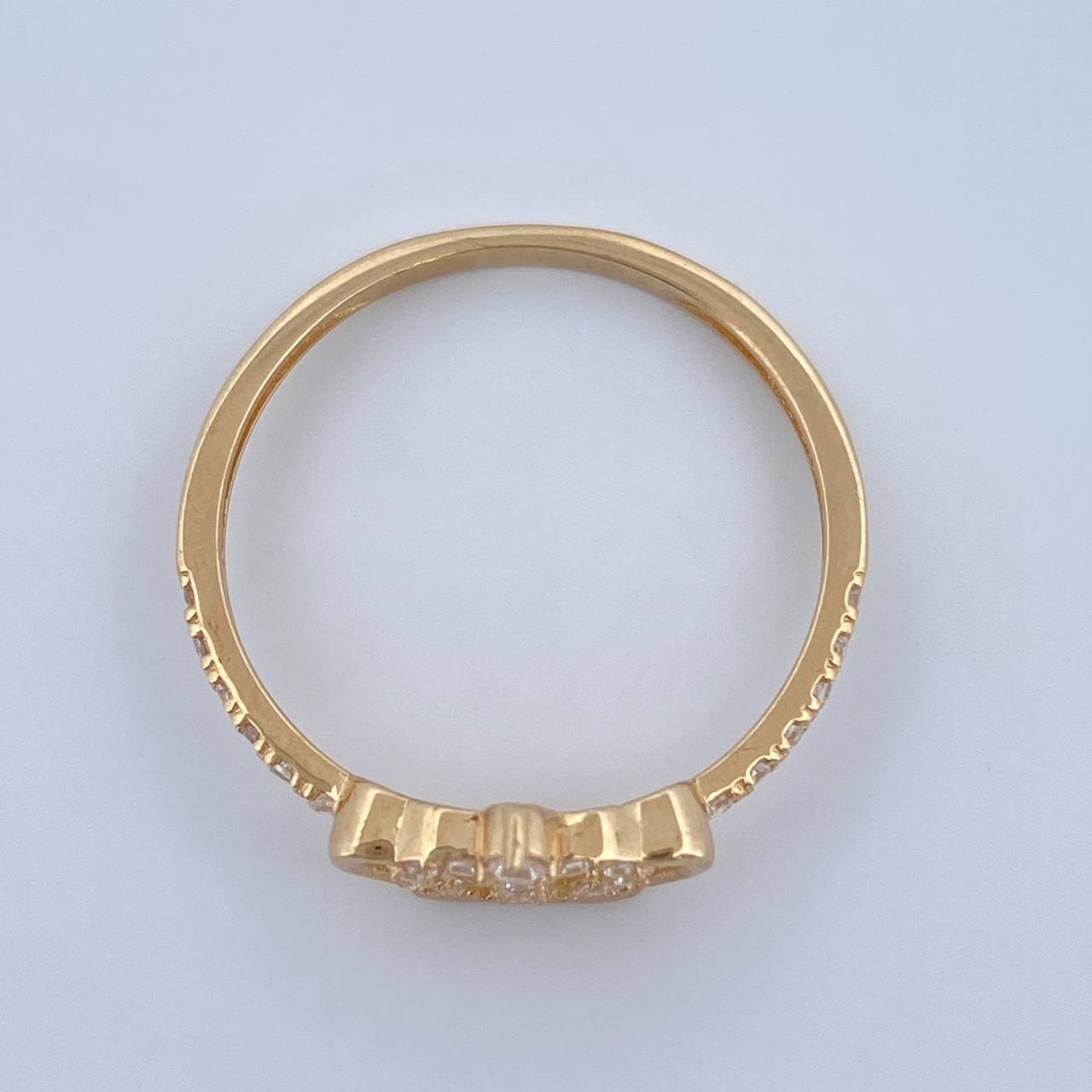 Anillo Corona 1.45gr / T6 3/4 / Oro Amarillo 18K &
