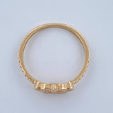 Anillo Corona 1.5gr / T6 3/4 / Oro Amarillo 18K &