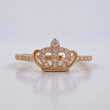 Anillo Corona 1.45gr / T6 3/4 / Oro Amarillo 18K &