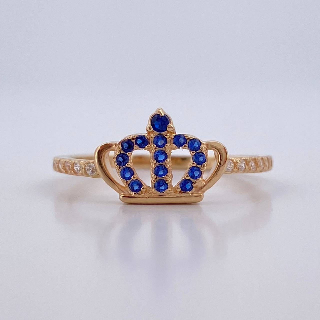 Anillo Corona 1.45gr / T6 1/4 / Oro Amarillo 18K &
