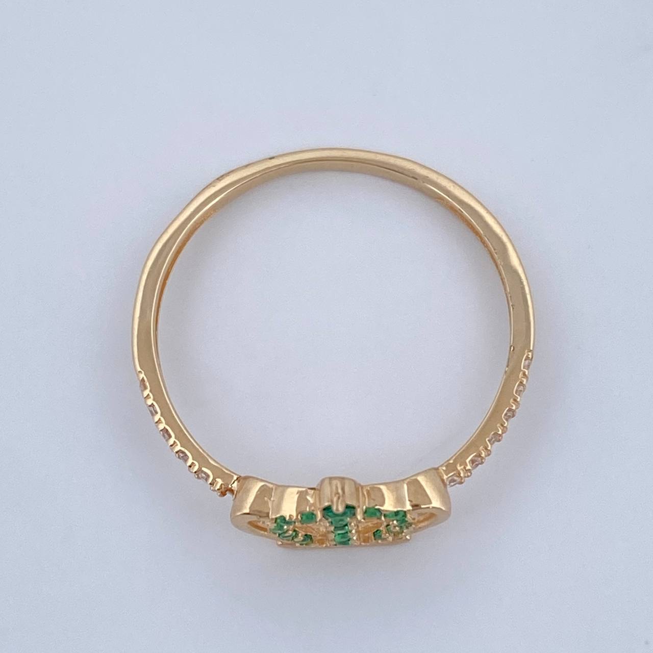 Anillo Corona 1.4gr / T7 3/4 / Oro Amarillo 18K &
