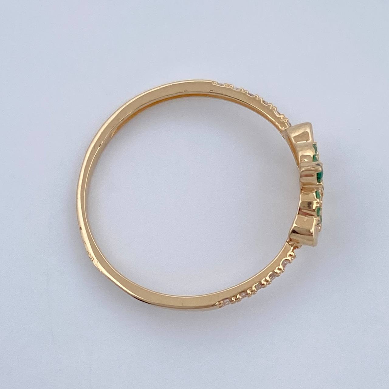 Anillo Corona 1.4gr / T7 3/4 / Oro Amarillo 18K &