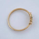 Anillo Corona 1.4gr / T7 3/4 / Oro Amarillo 18K &