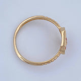 Anillo Corona 1.55gr / T7 / Oro Amarillo 18K &