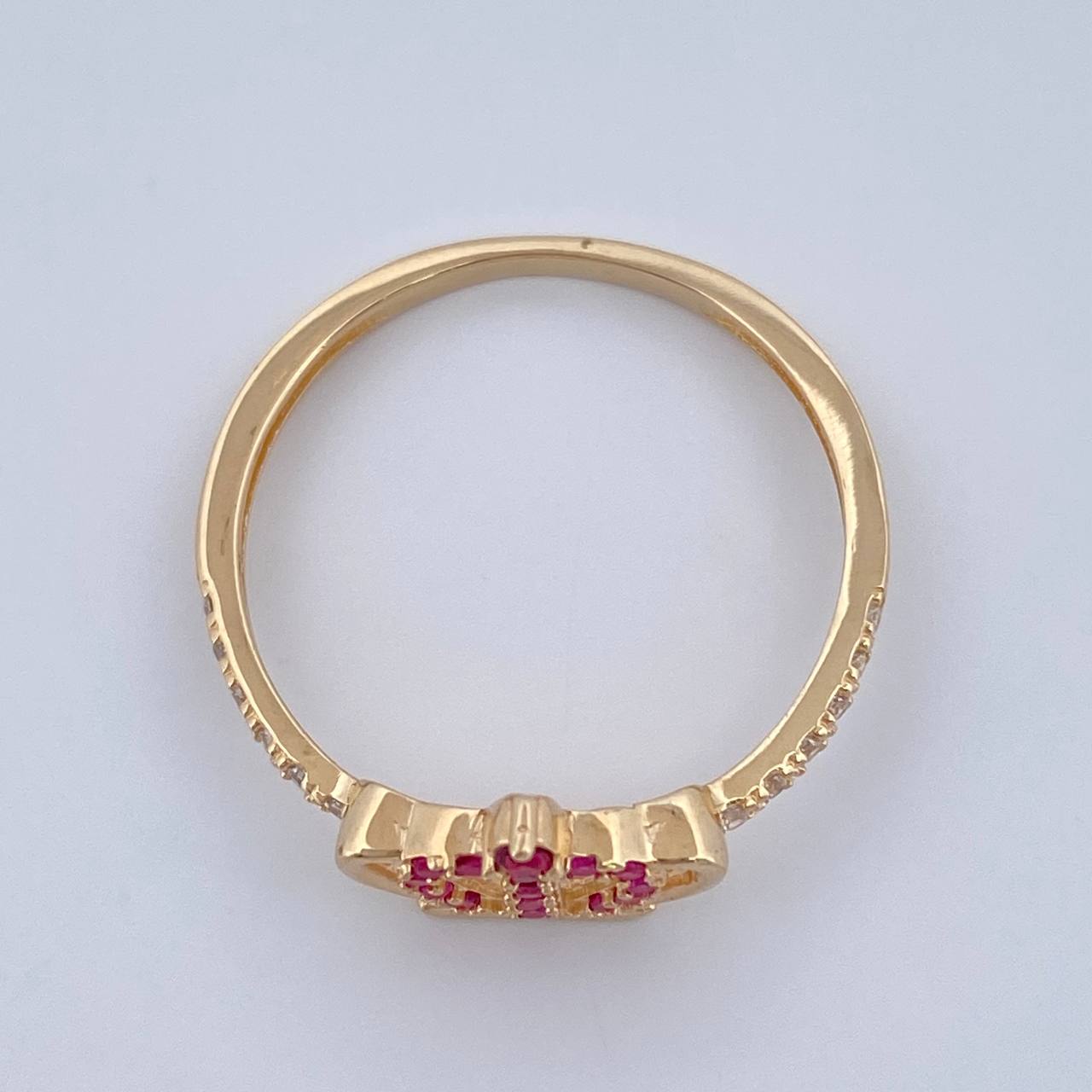 Anillo Corona 1.55gr / T7 / Oro Amarillo 18K &