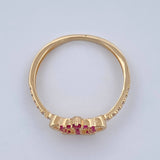 Anillo Corona 1.55gr / T7 / Oro Amarillo 18K &