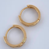 Candongas Tornillo 2.85gr / 1.3cm / Oro Amarillo 18K &