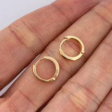Candongas Aro 1.85gr / 1.2cm / Oro Amarillo 18K &