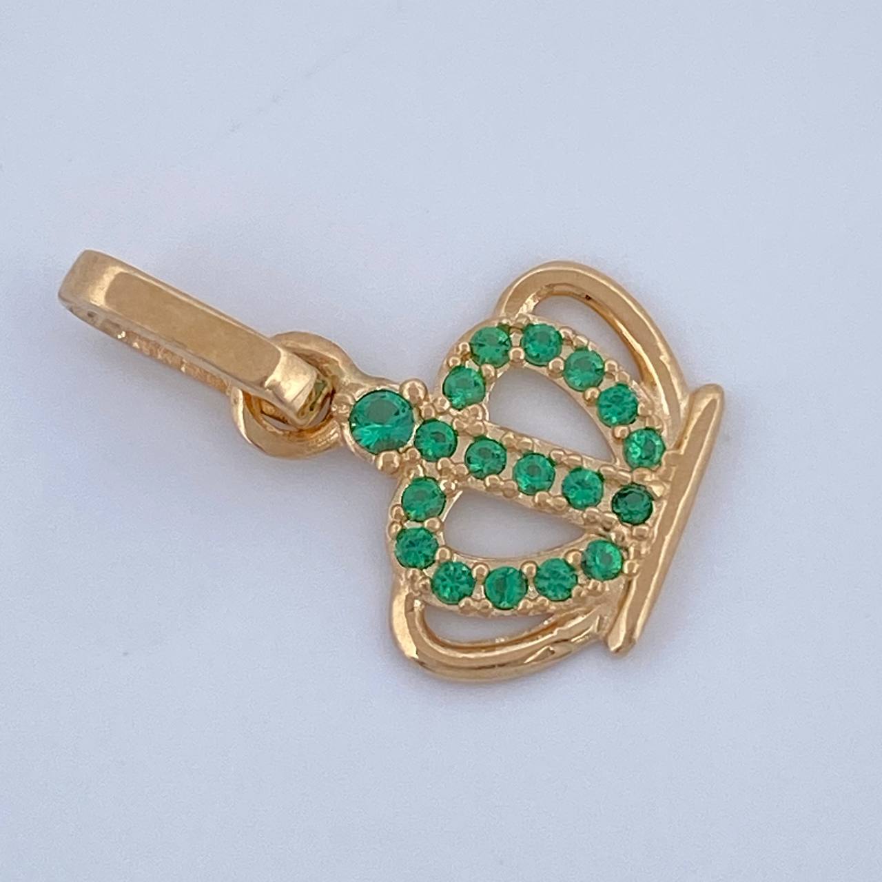 Dije Corona 0.7gr / 1.7cm / Oro Amarillo 18K &
