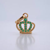 Dije Corona 0.65gr / 1.7cm / Oro Amarillo 18K &