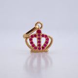 Dije Corona 0.7gr / 1.7cm / Oro Amarillo 18K &