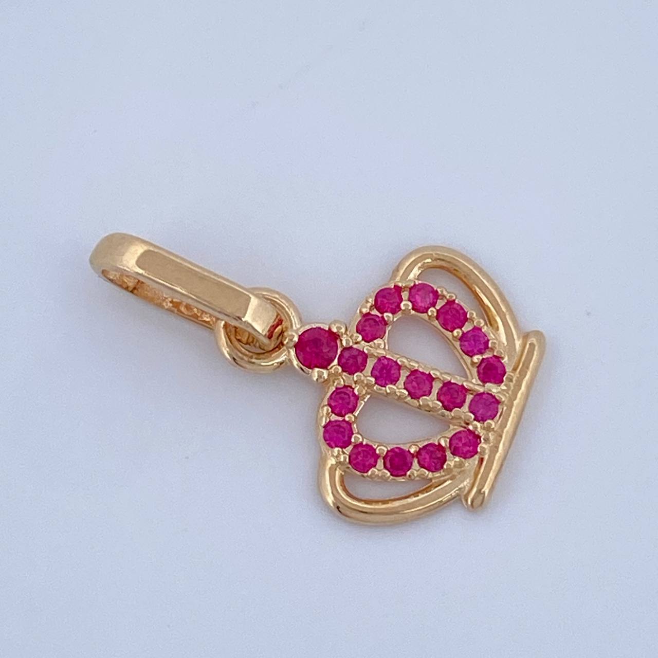 Dije Corona 0.7gr / 1.7cm / Oro Amarillo 18K &