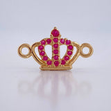 Herraje Corona 0.55gr / 1.6cm / Oro Amarillo 18K &