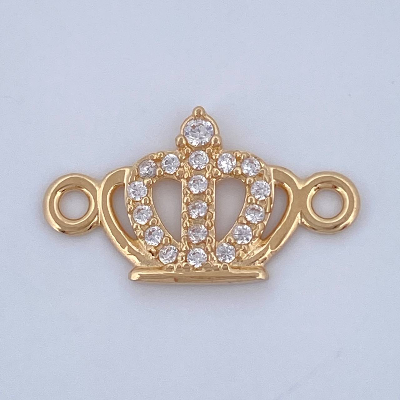 Herraje Corona 0.6gr / 1.6cm / Oro Amarillo 18K &