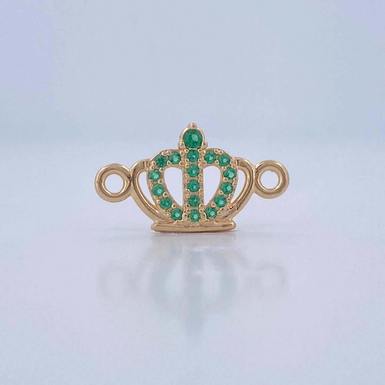 Herraje Corona 0.6gr / 1.6cm / Oro Amarillo 18K &