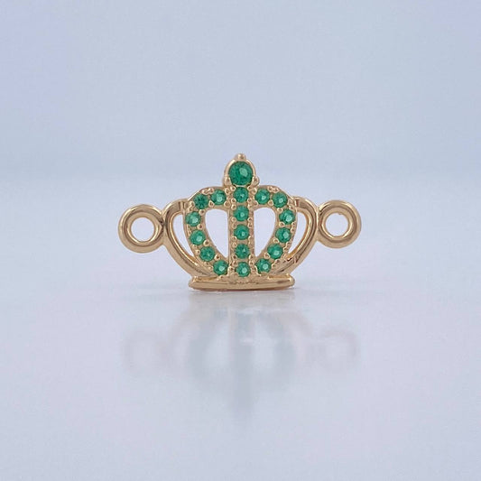 Herraje Corona 0.6gr / 1.6cm / Oro Amarillo 18K &