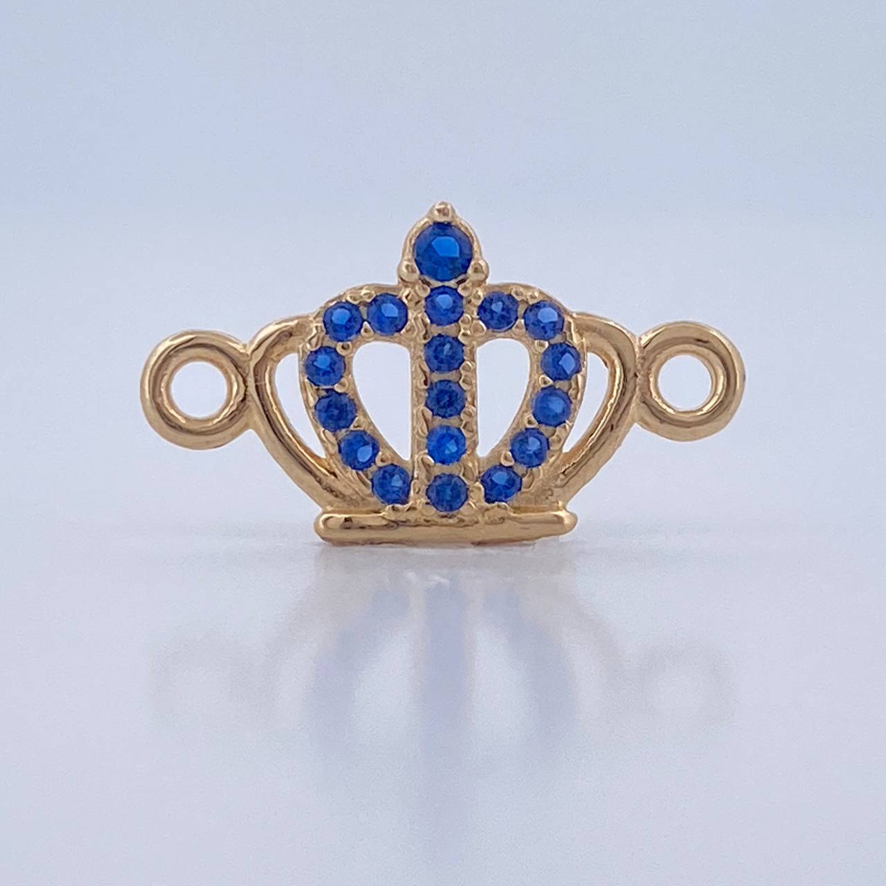 Herraje Corona 0.6gr / 1.6cm / Oro Amarillo 18K &