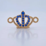 Herraje Corona 0.6gr / 1.6cm / Oro Amarillo 18K &