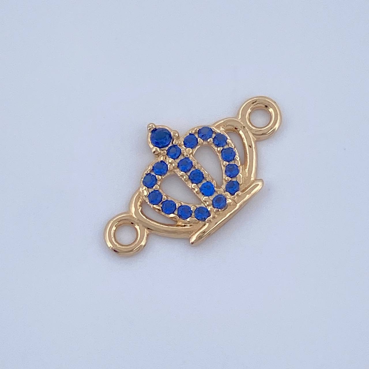 Herraje Corona 0.6gr / 1.6cm / Oro Amarillo 18K &