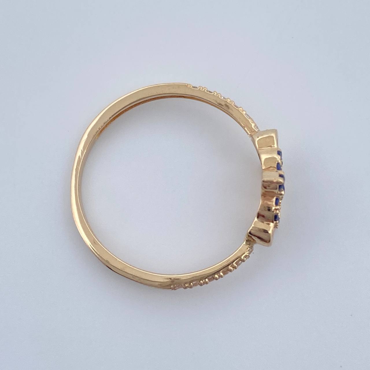 Anillo Corona 1.45gr / T6 1/4 / Oro Amarillo 18K &