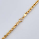 Cadena Lazo 2.9gr / 50cm / +3 Oro 18K &