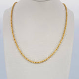 Cadena Lazo 3gr / 50cm / +3 Oro 18K &