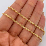 Cadena Lazo 2.9gr / 50cm / +3 Oro 18K &