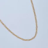 Cadena Figaro 3.35gr / 60cm / +0 Oro 18K &