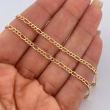 Cadena Figaro 3.7gr / 72.5cm / +0 Oro 18K &