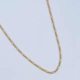 Cadena Figaro 3.7gr / 72.5cm / +0 Oro 18K &
