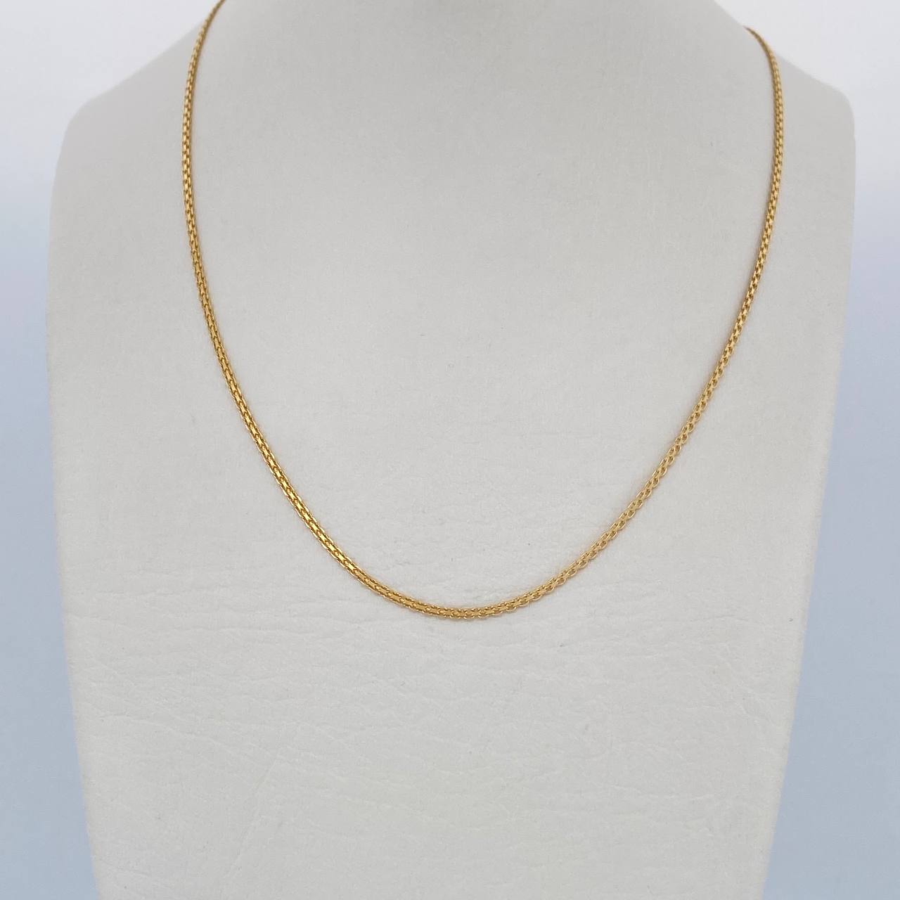 Cadena China 3.1gr / 60cm / +1 Oro 18K &