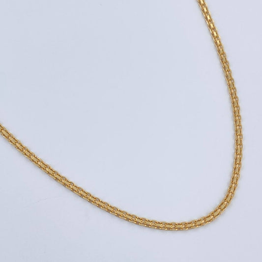 Cadena China 3.1gr / 60cm / +1 Oro 18K &