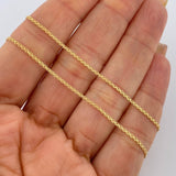 Cadena China 3.1gr / 60cm / +1 Oro 18K &