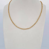 Cadena Roll-On 2.25gr / 50cm / +3 Oro 18K &
