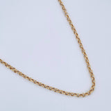 Cadena Roll-On 2.25gr / 50cm / +3 Oro 18K &