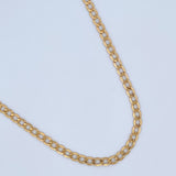 Cadena Cubana 8.35gr / 60.5cm / +0 Oro 18K &