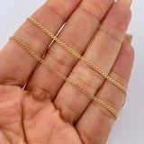 Cadena Cubana 1.55gr / 60cm / +1 Oro 18K &
