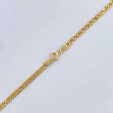 Cadena Garibaldi 5gr / 59.5cm / +3 Oro 18K &