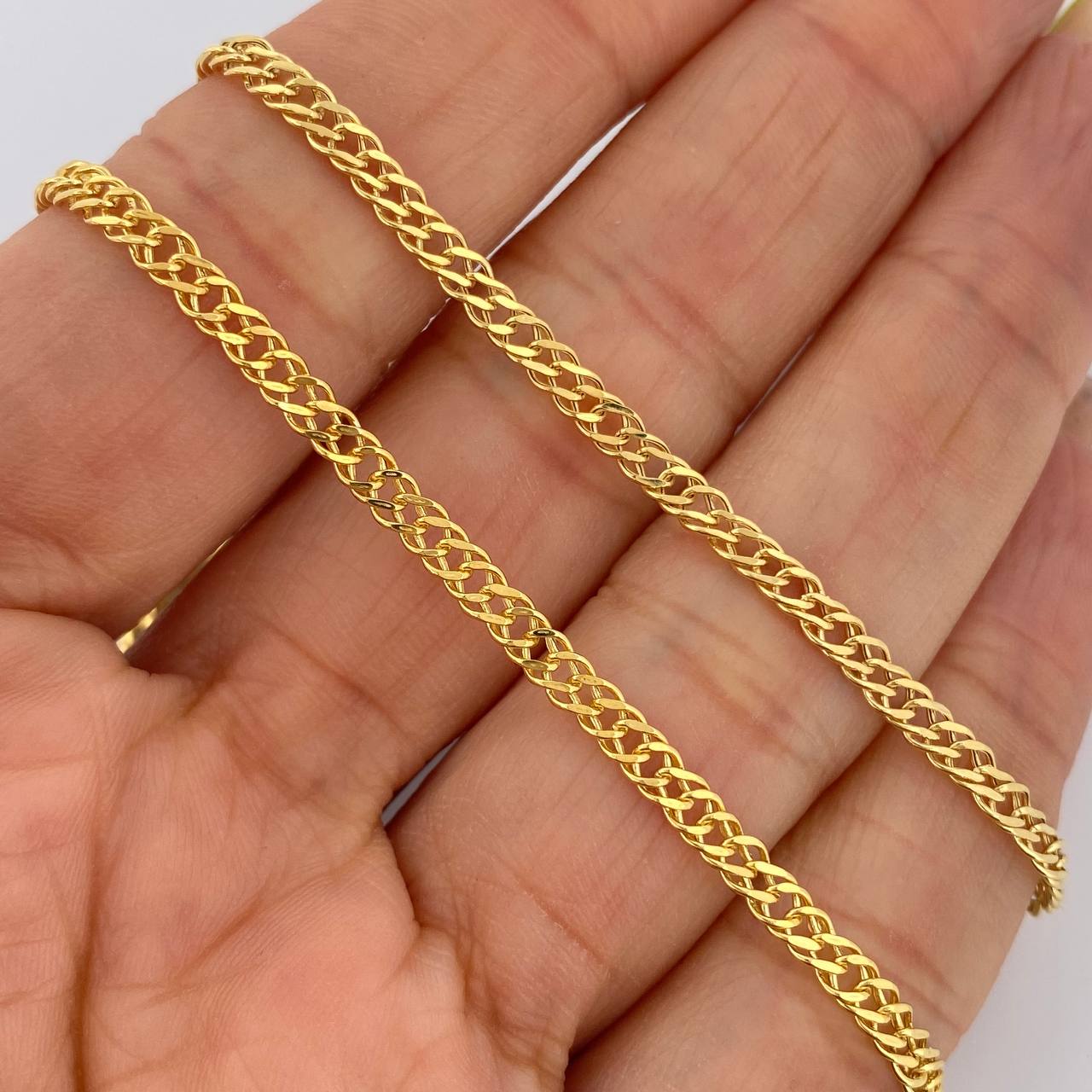 Cadena Garibaldi 5gr / 59.5cm / +3 Oro 18K &