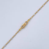 Cadena Morse 5.95gr / 61.5cm / +3 Oro 18K &